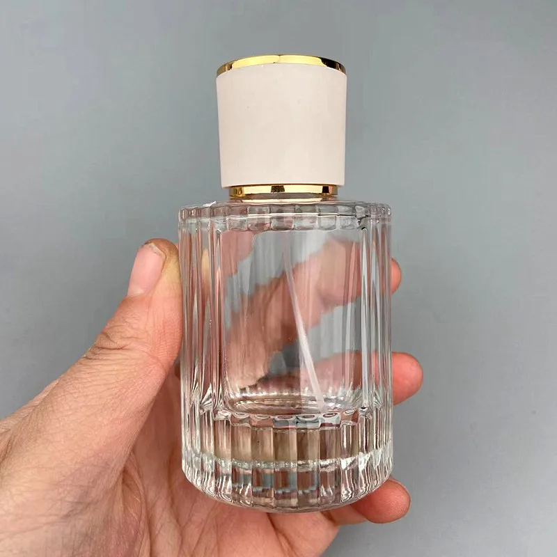 1 бр 30 мл 50 мл Преносим флакон-спрей парфюми за жени, за пътуване, за многократна употреба стъклен флакон-спрей, козметичен контейнер Изображение 4