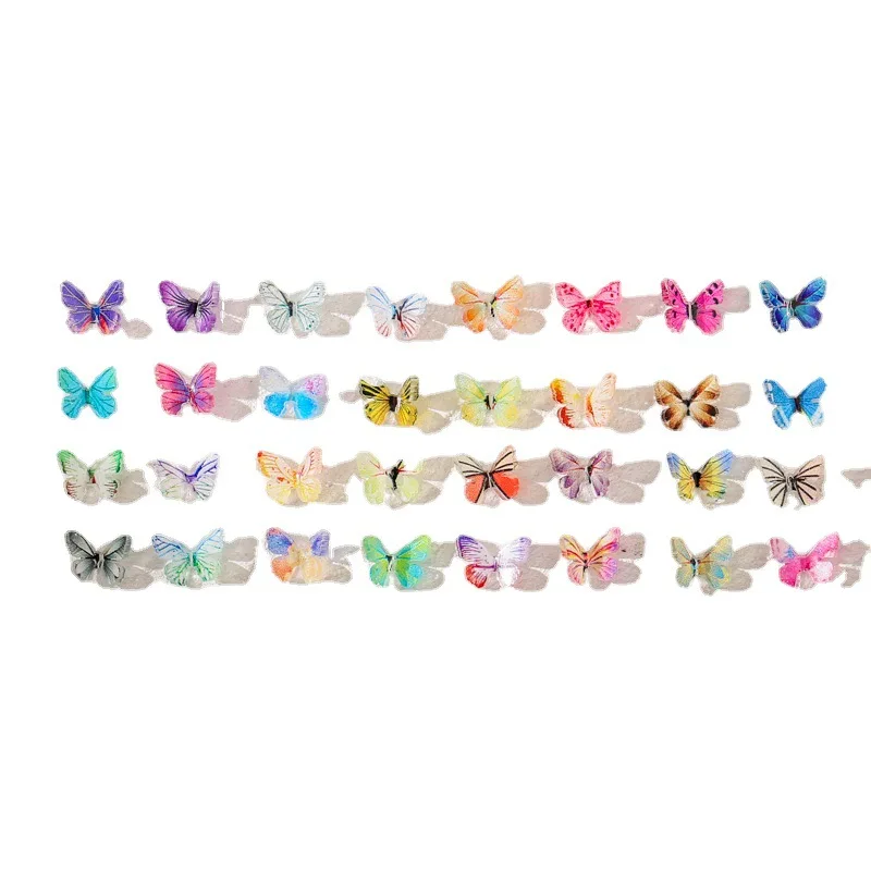 10 бр./опаковане. Пеперуда 3D Сладко малко 32 Стил Лък Смарт дизайн Декорация на нокти Маникюр САМ Аксесоари Изображение 4