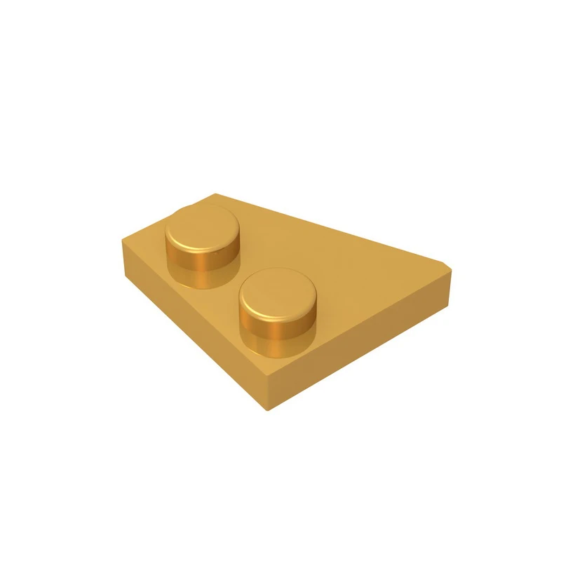 10ШТ Клин GDS-560, плоча, 2 x 2-десен, която е съвместима с детски играчки градивните елементи на lego 24307, технически спецификации Изображение 5