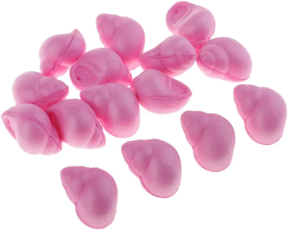 15 парчета на поп топчета за риболов на големи шарани, на Стръв за сом във формата на охлюв - Розов Изображение 5