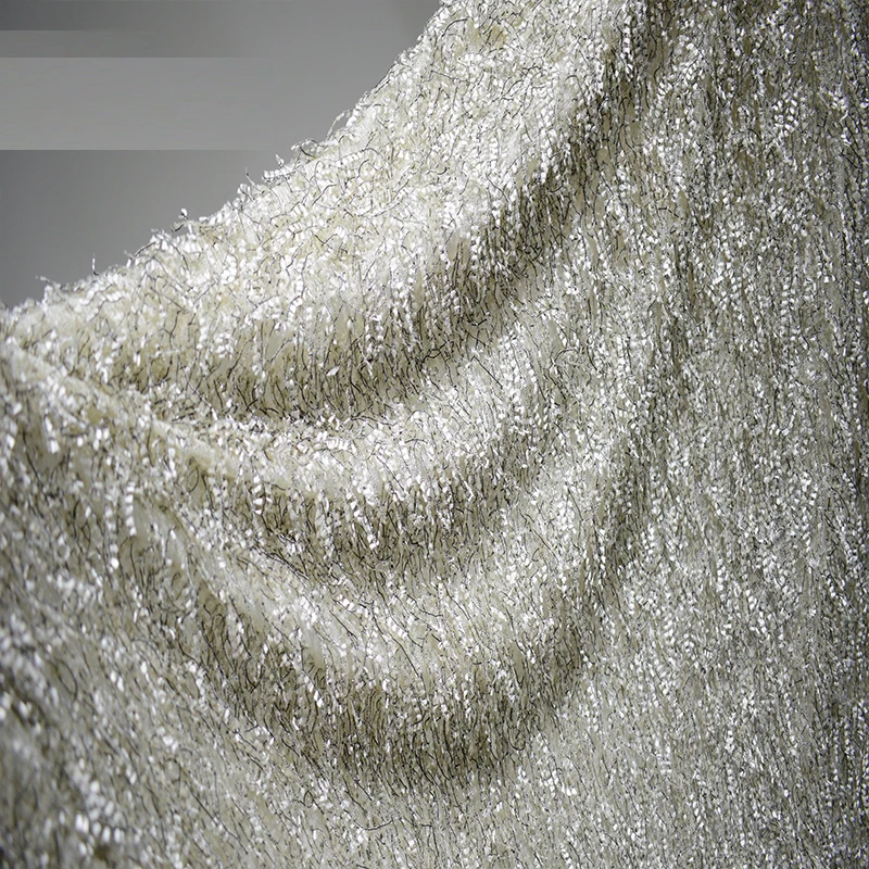 160 см Новата африканска лейси тъкан с пискюли, тюлевая лейси плат с елегантен декор за сватбени партита, дизайнерски плат Изображение 1