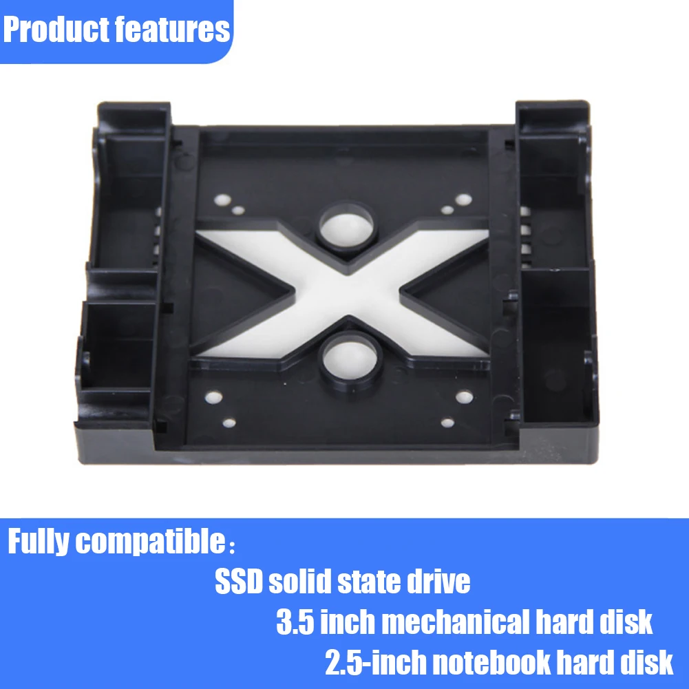 2,5-инчов SSD твърд диск 3,5-инчов инструменти за монтаж на стена за адаптер вентилатор, стойка за твърдия диск в докинг станция Изображение 4