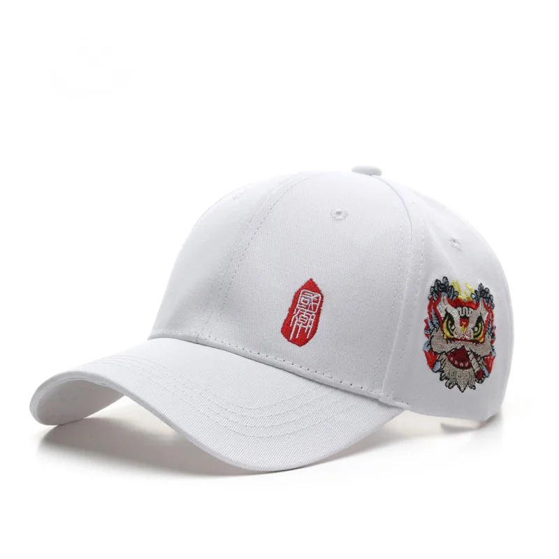 2023 Нова шапка, Мъжки градинска мода Национален прилив Бейзболна шапка Lion Wake за пътуване на открито Дамски солнцезащитная шапка Изображение 5