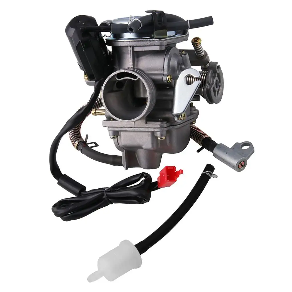 24 мм Карбуратор съдържание на Въглехидрати 4 за GY6 125 150cc Скутери ATV картинг Изображение 2