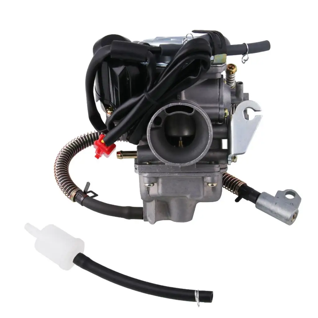 24 мм Карбуратор съдържание на Въглехидрати 4 за GY6 125 150cc Скутери ATV картинг Изображение 4