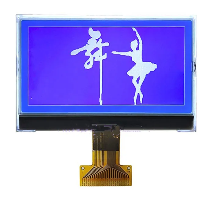 25PIN КПГ 320160 LCD екран ST7586S Контролер с бяла/синя подсветка SPI/IIC /паралелен интерфейс Изображение 1