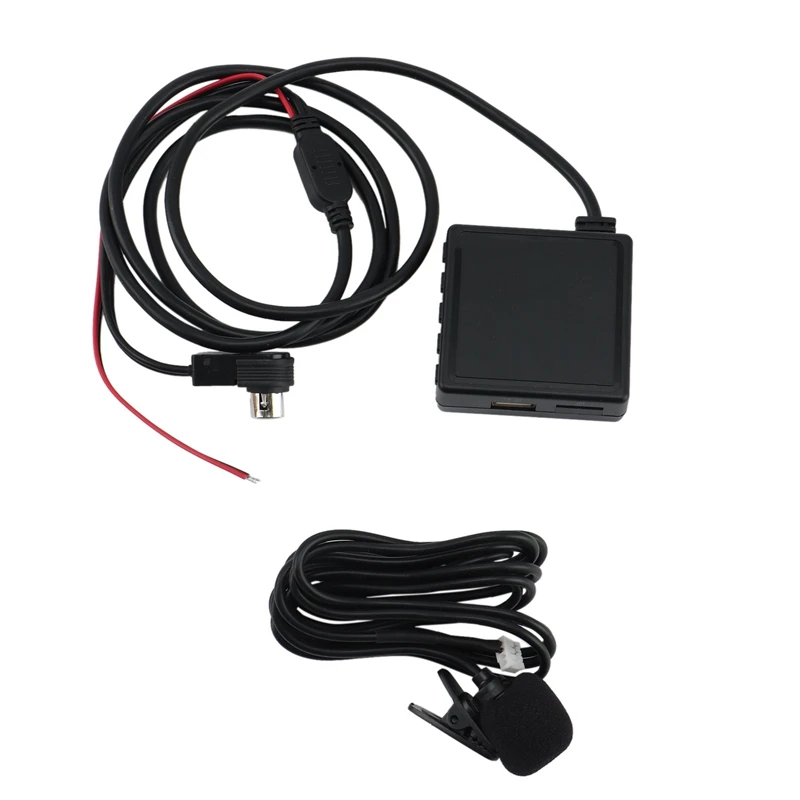 2X Bluetooth, AUX USB Кабел-адаптер за Аудио Микрофон За Alpine Ai-NET JVC KS-U58 PD100 U57 Изображение 4