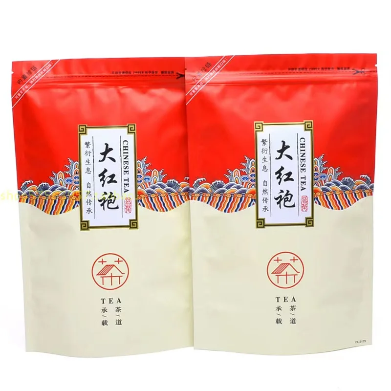 32/36 различни видове китайски Чай от сервиза на Big Red Robe С цип, Пакети Wuyi Big Hong Pao, Подходящи за Вторична преработка, Уплътнителни Пакети Без опаковка Изображение 2