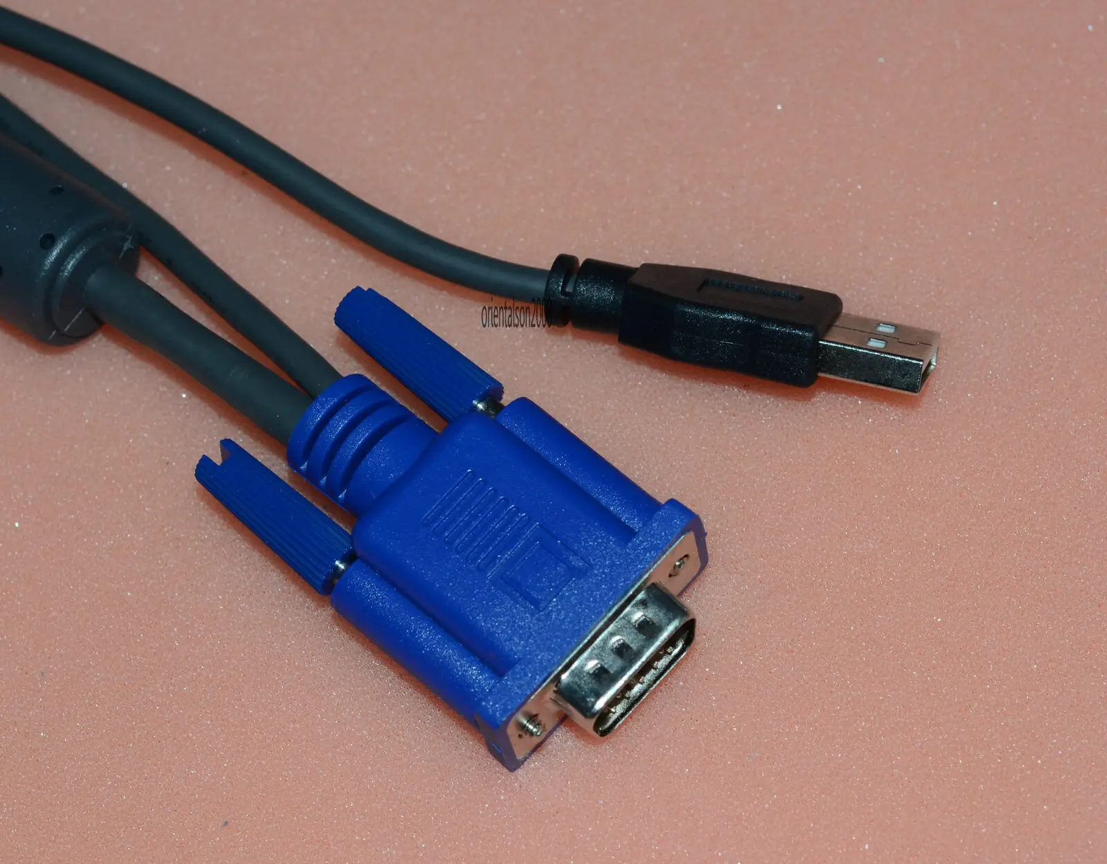 396633-001 за HP 336047-B21 Кабел адаптер за USB KVM 396633-001 VGA, RJ-45 + USB за адаптер ИНТЕРФЕЙС KVM 1PK конзола Virtual USB Изображение 3