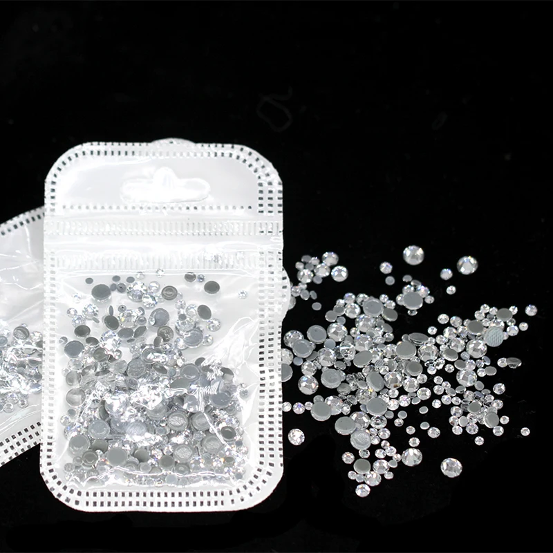 400p ss6-ss20, смесени в Гореща определяне на кристал стъкло от Кристал Flatback за Коригиране на каменната Ютия планинско Хрустале за облекла, дизайн на нокти, бижута от мъниста Изображение 3
