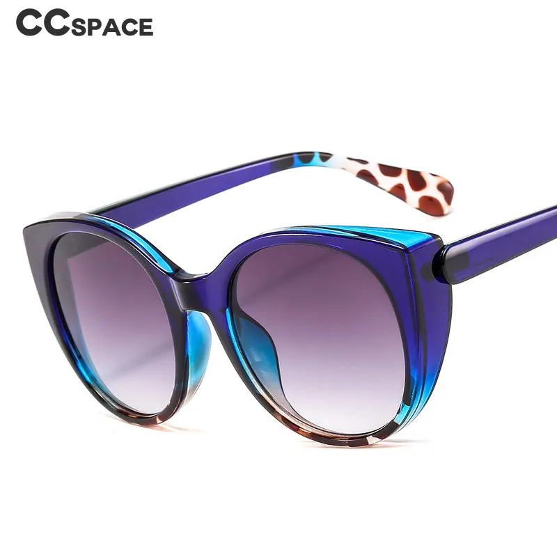 46348 повече от Големи кръгли слънчеви очила в ретро стил с кошачьим око, мъжки и дамски модни нюанси UV400, vintage слънчеви очила Изображение 2