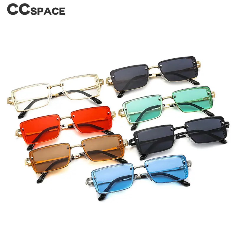 46696 Луксозни Слънчеви очила в метални рамки в стил steampunk, Модни мъжки и Женски квадратни очила с UV400, vintage слънчеви очила Изображение 5