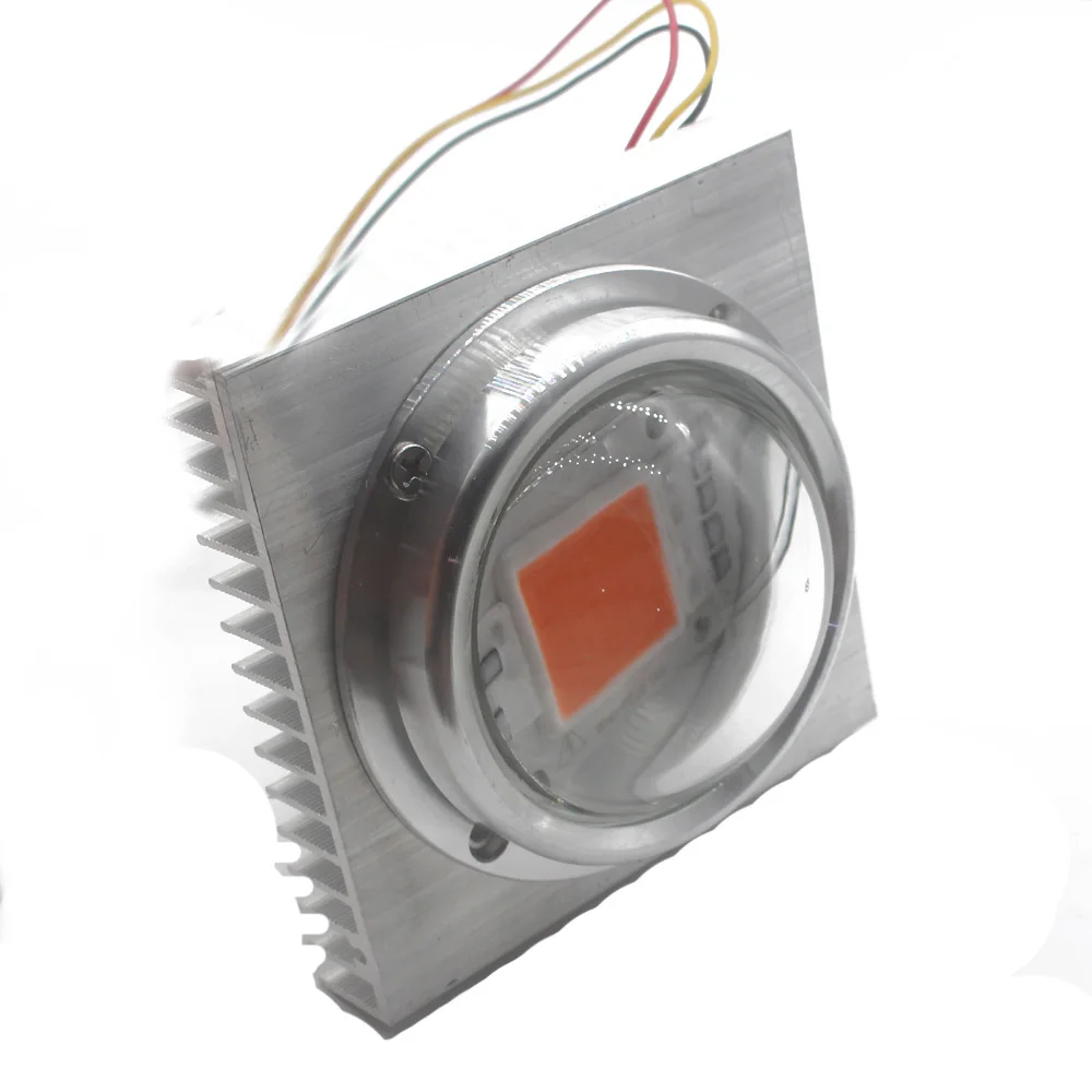 50 Watt led алуминиев радиатор с вентилатор led радиатори за led фенер пълна гама от growlight led лампа аквариумный Изображение 0