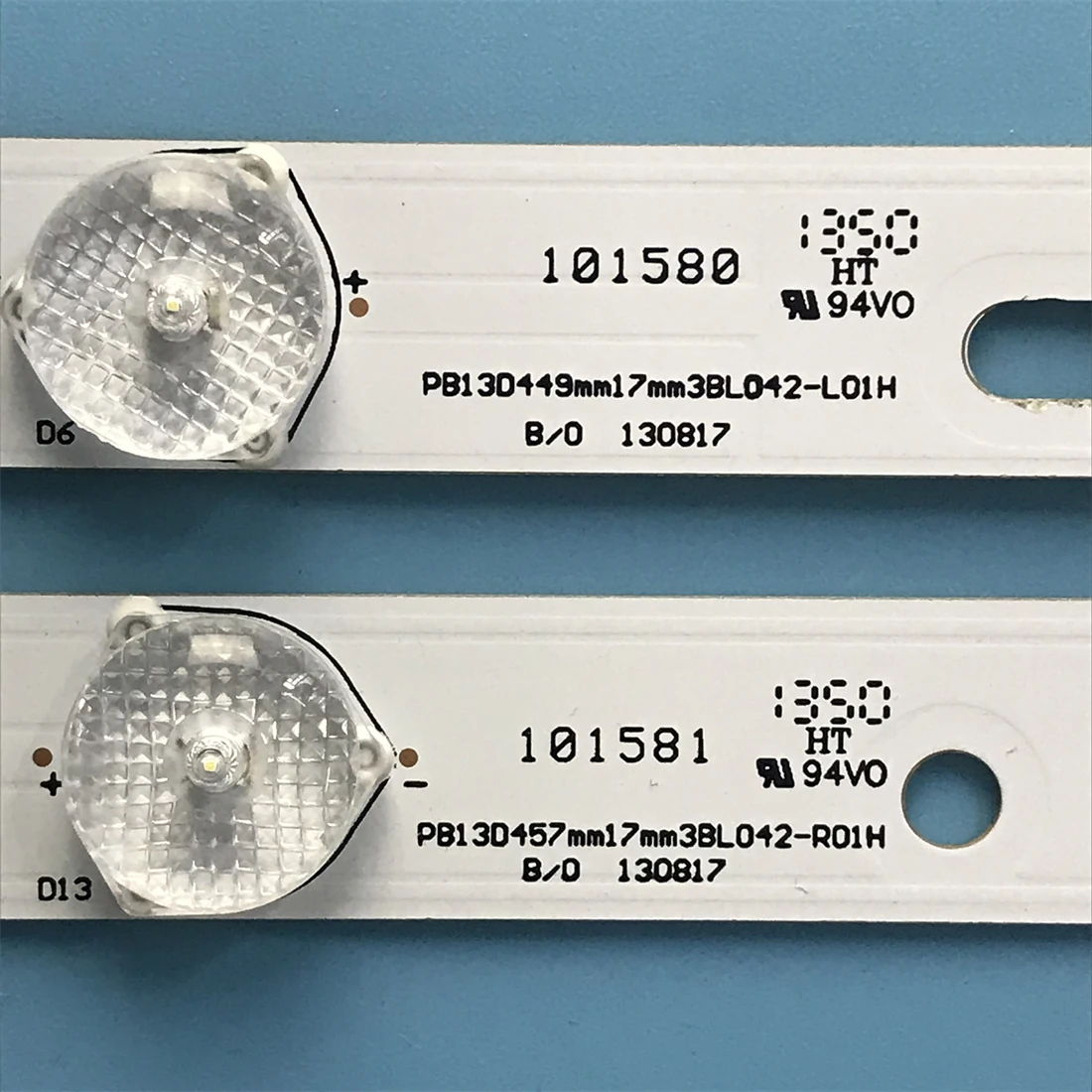 906 мм led лента подсветка 14 лампи за PB13D449mm17mm3BL042-L01H PB13D457mm17mm3BL042-R01H Изображение 1