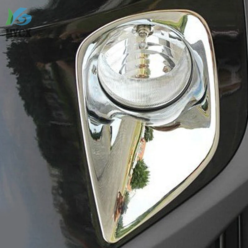 ABS панел Хромирани капаци на предната противотуманной фарове за Toyota RAV4 РАВ 4 2014 2015 2016 Изображение 5