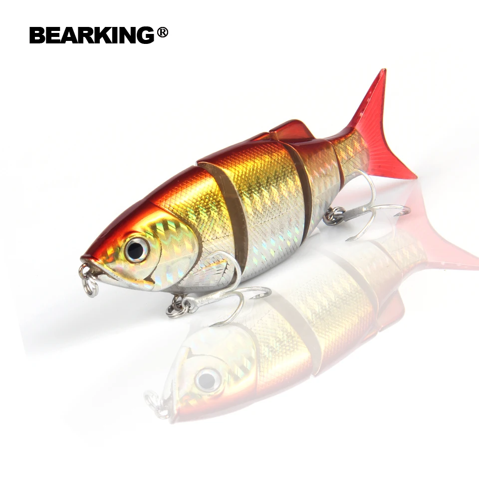 Bearking 5 бр./лот, риболовна стръв, воблер, свързана 80 мм, 10 г, твърда стръв, за риба, пресноводная стръв, лещанка с високо качество Изображение 0