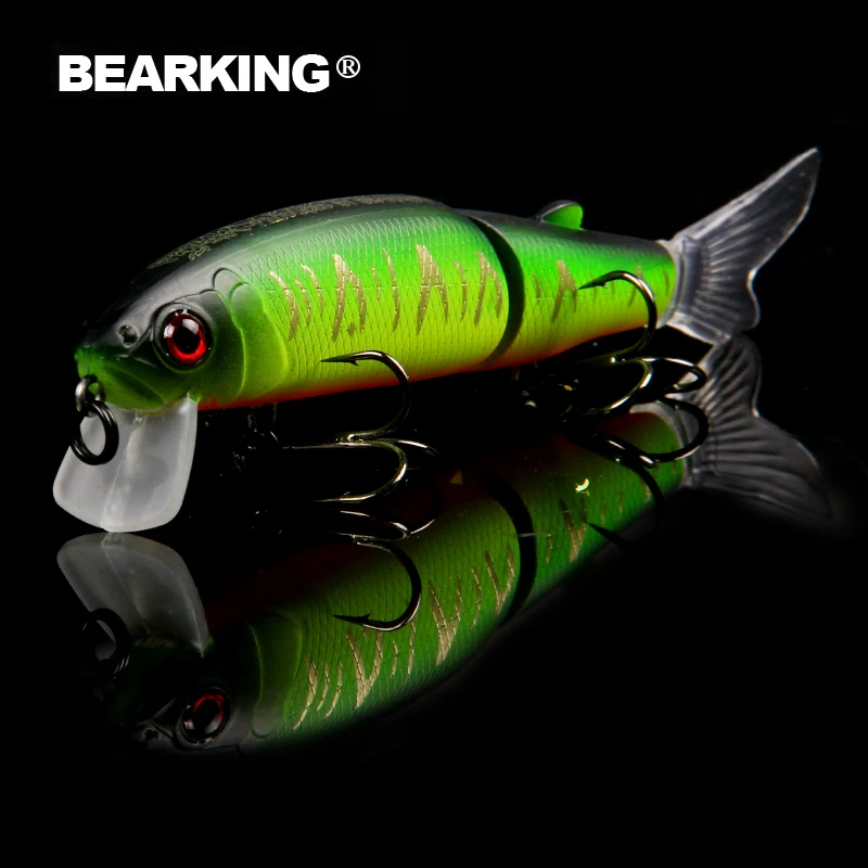 Bearking-Изкуствена пластмасова твърда стръв, шарнирная стръв, аксесоари за рибарски принадлежности, 113 мм, 13,7 g, аксесоари за риболов Изображение 0