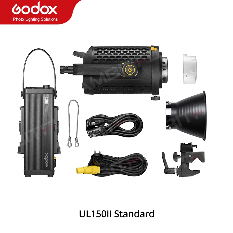 Godox UL150II UL150II Безшумен led Видеосветильник два цвята 3200 K-5600 K Led Видеосветильник с монтиране Bowens APP Remote Control Изображение 0