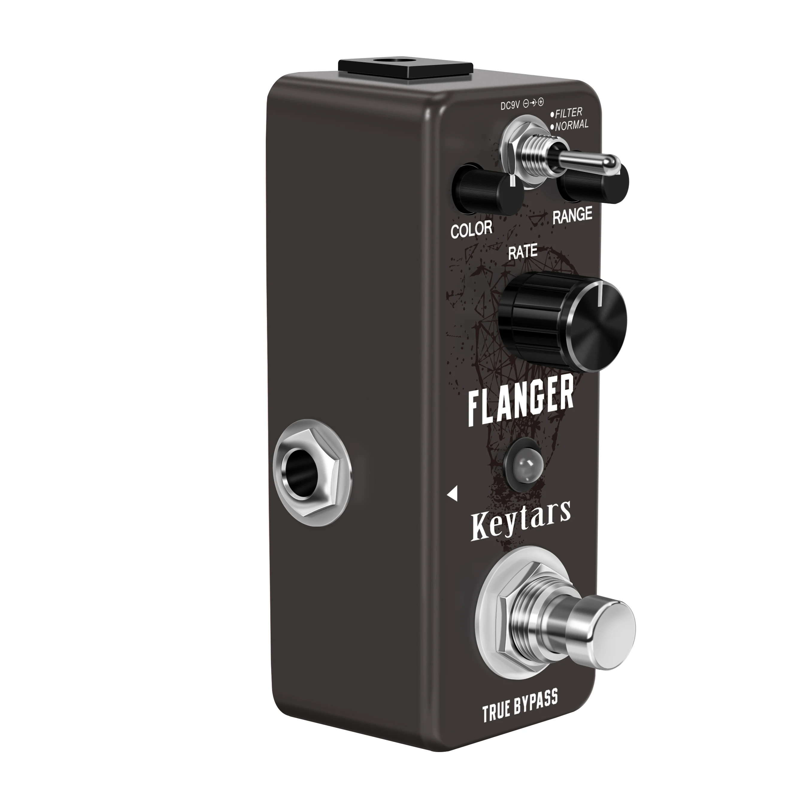 Keytars LEF-312 Аналогов гитарная педала на Flanger Класически метални звуци 2 режима на ефекти Flanger с истински обходом Изображение 4