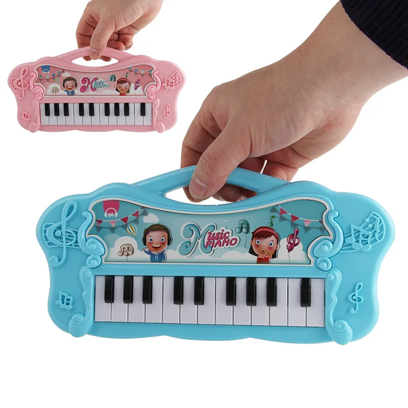 KidsToys, обучение на мини-клавиатура за електронно пиано, музикална детска музика, електрически образователни детски играчки за момичета, подарък е от 2 до 5 години Изображение 0