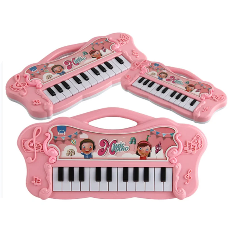 KidsToys, обучение на мини-клавиатура за електронно пиано, музикална детска музика, електрически образователни детски играчки за момичета, подарък е от 2 до 5 години Изображение 4