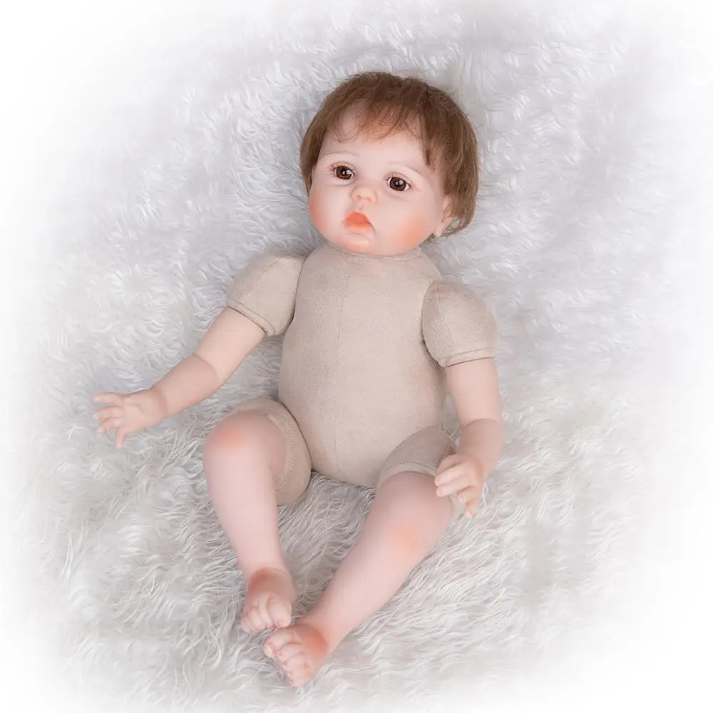 KUKADOLL Прекрасна 22 См 55 СМ Reborn Baby Dolls Тъкан на Тялото Reborn Bebe Бебето Кукла Играчки За Деца За Рожден Ден, Коледни Подаръци Изображение 2