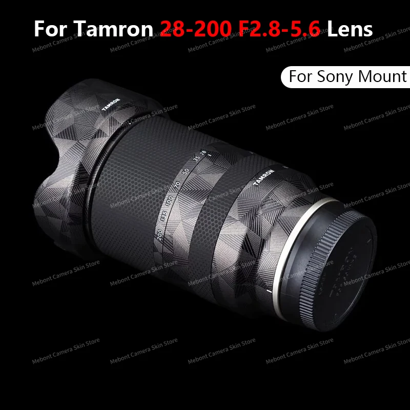 Mebont за обектив Tamron 28-200 F2.8-5.6 Защитен Стикер Против Надраскване Фолио За Корпуса На 28200 Skin За Sony Mount Изображение 0