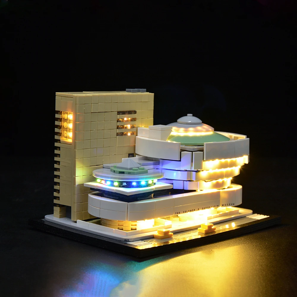 Moc Light Комплект за 21035 Архитектура, Музея на Соломон Rv 