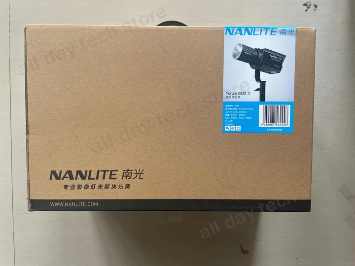 Nanlite Nanguang Forza 60 II 5600K Forza 60Б II Двуцветен 2700K-6500 K led лампа за снимане на открито COB Light Flash Strobe lamp Изображение 2