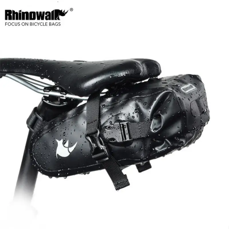 Rhinowalk Велосипедна седельная чанта 1,5 Л 2,5 Л Напълно водоустойчив мотор чанта за сядане на МТБ Пътни инструменти за ремонт Чанта за мотор Аксесоари Изображение 0