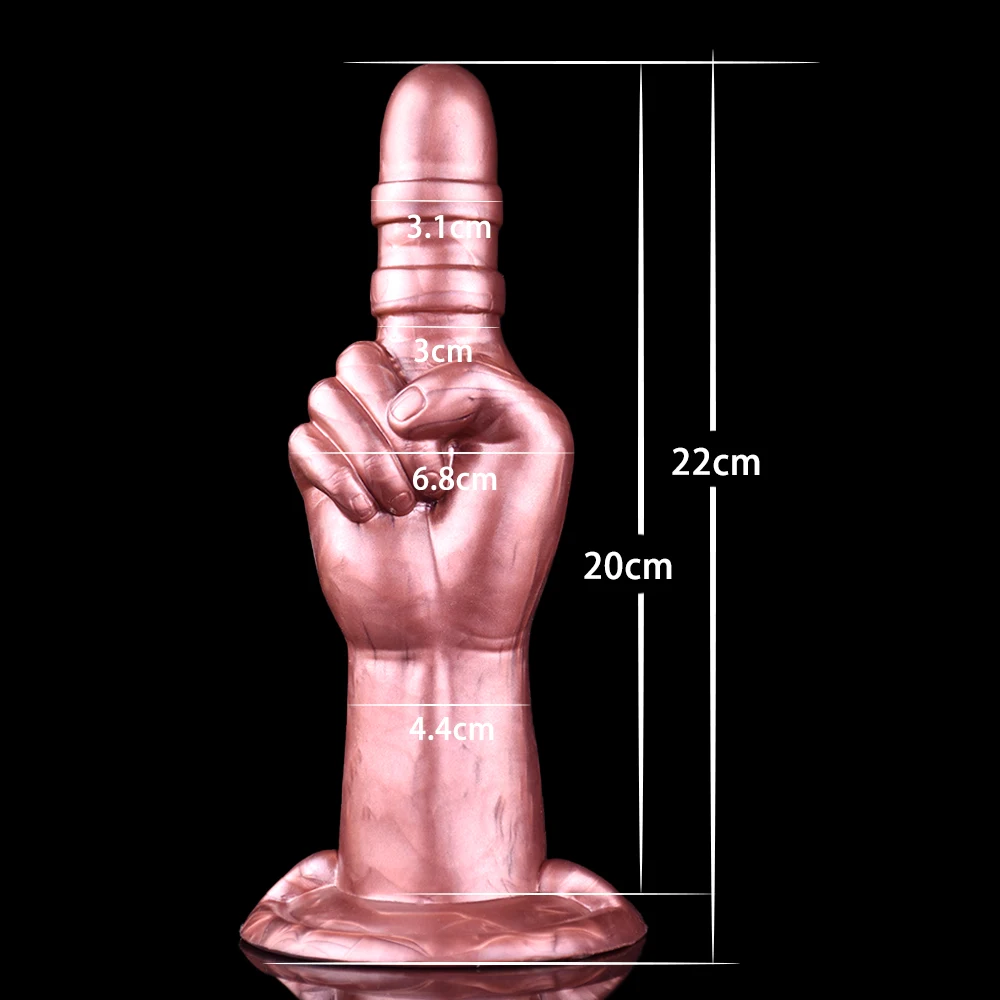 SHET Дева Color Дебела анален накрайник за пръстите, течен силиконов пенис, масаж на простатата, на клитора, Juguetes Sexuales за лесбийки, гейове. Изображение 1