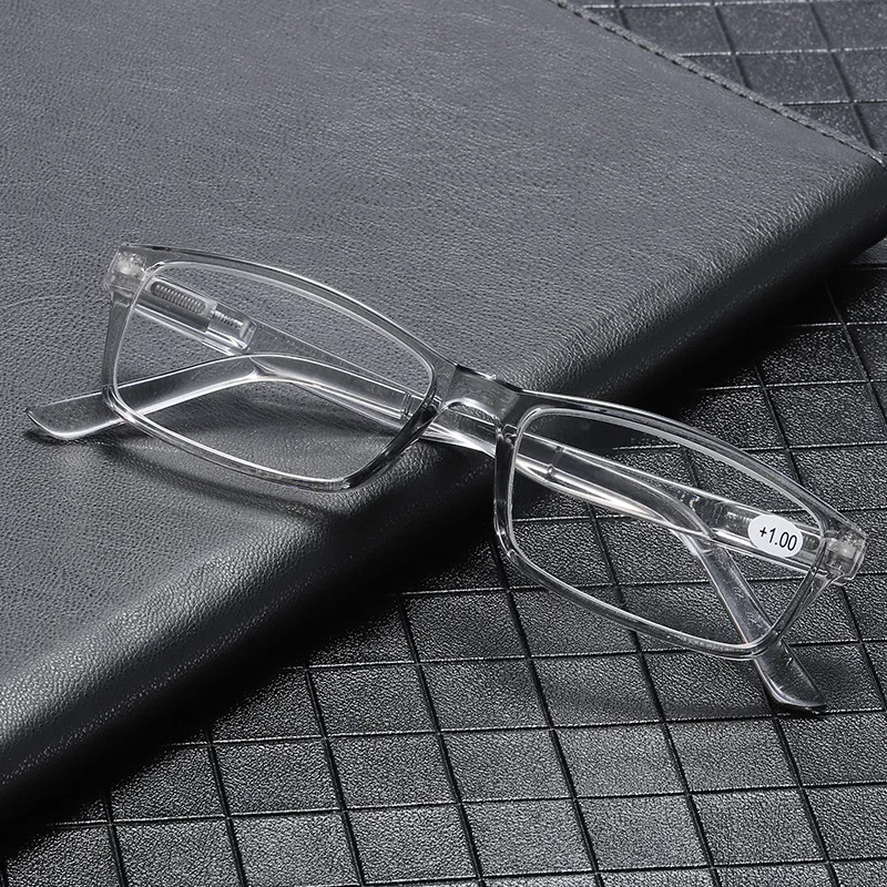 SHIMANG HD Модни Очила за четене с Анти-синя светлина, Компютърни Очила с Квадратни рамки за Мъже и Жени, Антирадиационные Лещи + 1,0 ~ + 4,0 Изображение 1