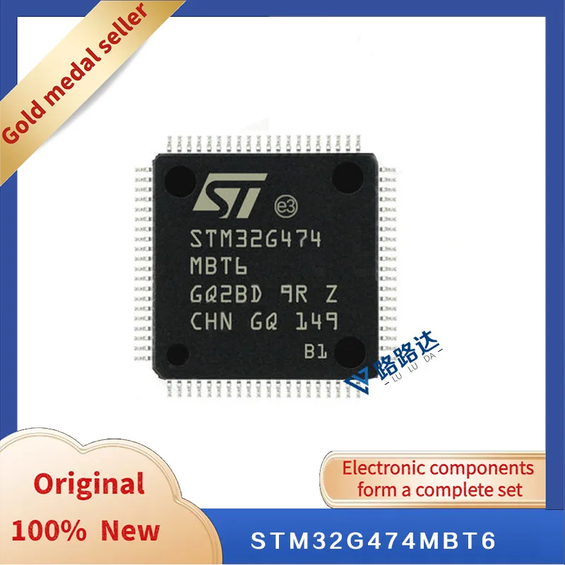 STM32G474MBT6 LQFP64 Нов оригинален интегриран чип в наличност Изображение 0
