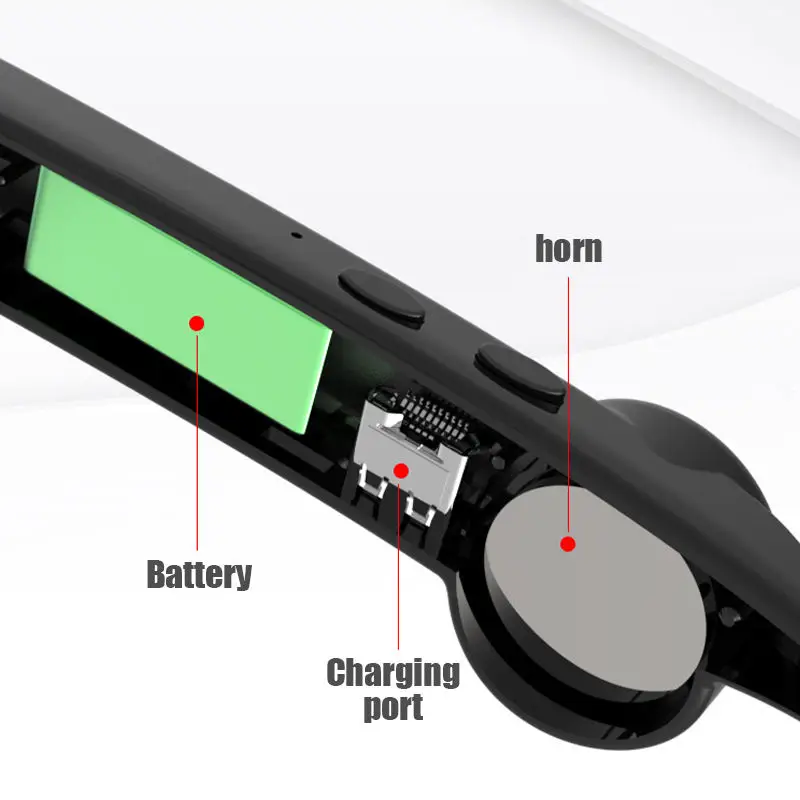 TWS XG88 Bluetooth Smart Точки Слушалки Аудио Хендсфри Спортни Стерео Слънчеви Очила Слушалки Музика HD Звук Изображение 4