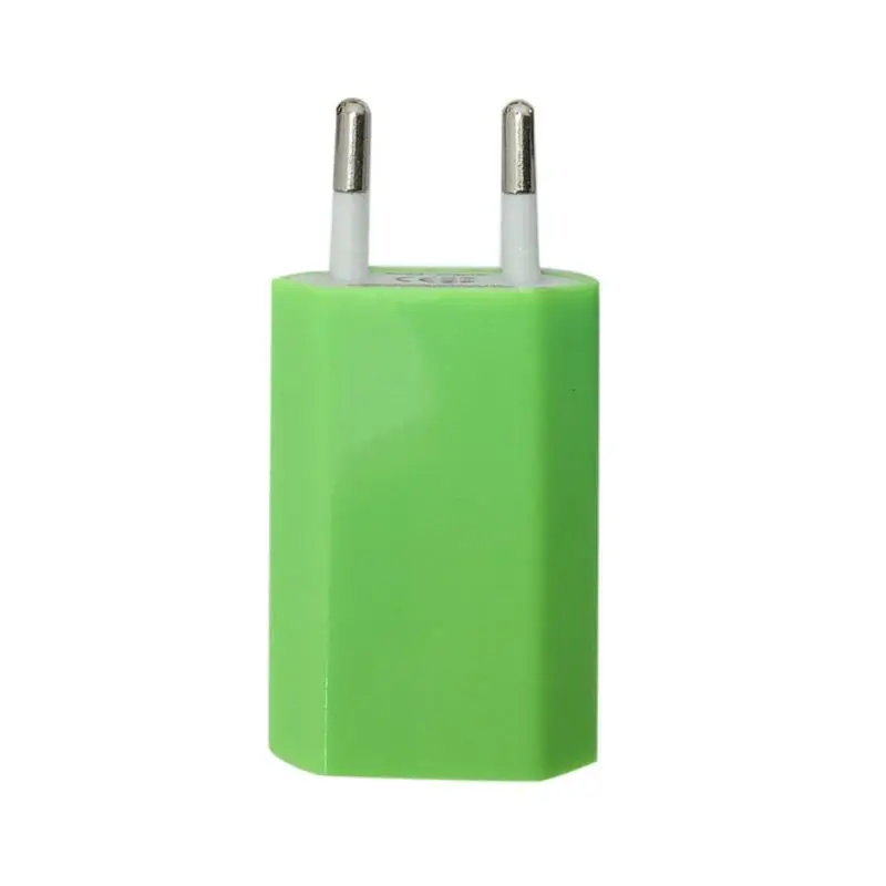 USB Зарядно Устройство за пътуване Plug EU 5 V AC Plug EU Цветна зарядно устройство ще захранване на Корона За Samsung GalaxyIPod За IPhoneSony ForHTC Цифрови Устройства Изображение 4