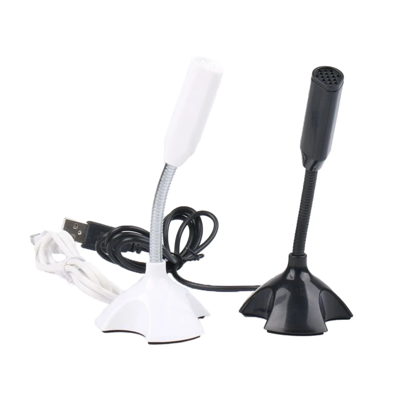 USB микрофон за лаптоп, гласова микрофон, Высокочувствительная мини-студийная микрофон стойка с притежателя на игралната конференция За PC Изображение 2