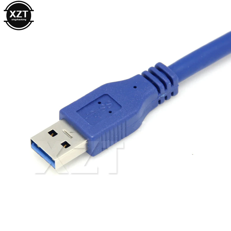 USB3.0 От мъжа към жената USB 3.0 Удлинительный кабел Кабел 0,5 м 0,3 м 1 м и 1,5 м с Отвор за винта за компютърна мишка игри Изображение 5