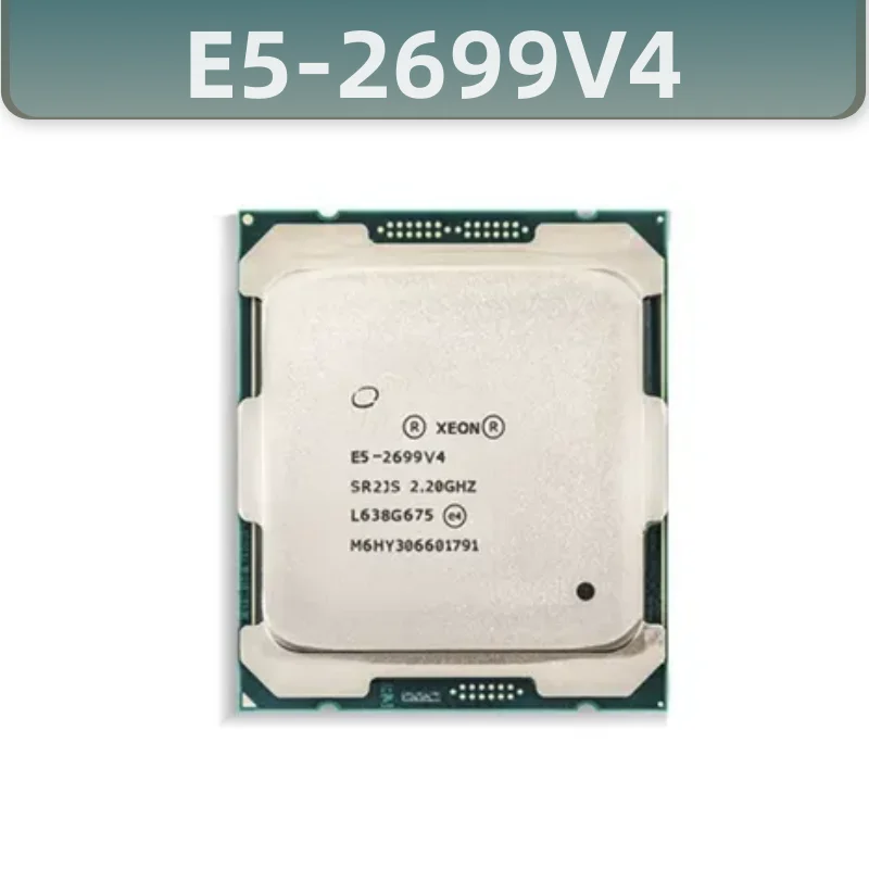 Xeon E5-2699 V4 2,20 Ghz SR2JS 55 MB кеш-памет за сървър на процесора E5-2699v4 Изображение 0