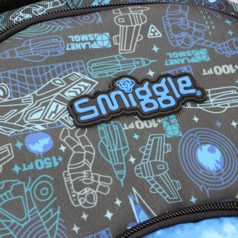 Австралия Оригинален висококачествен раница Smiggle за момчета, класни ученически чанти астронавти, раници, ученическа раница за пътуване, водоустойчив Изображение 5