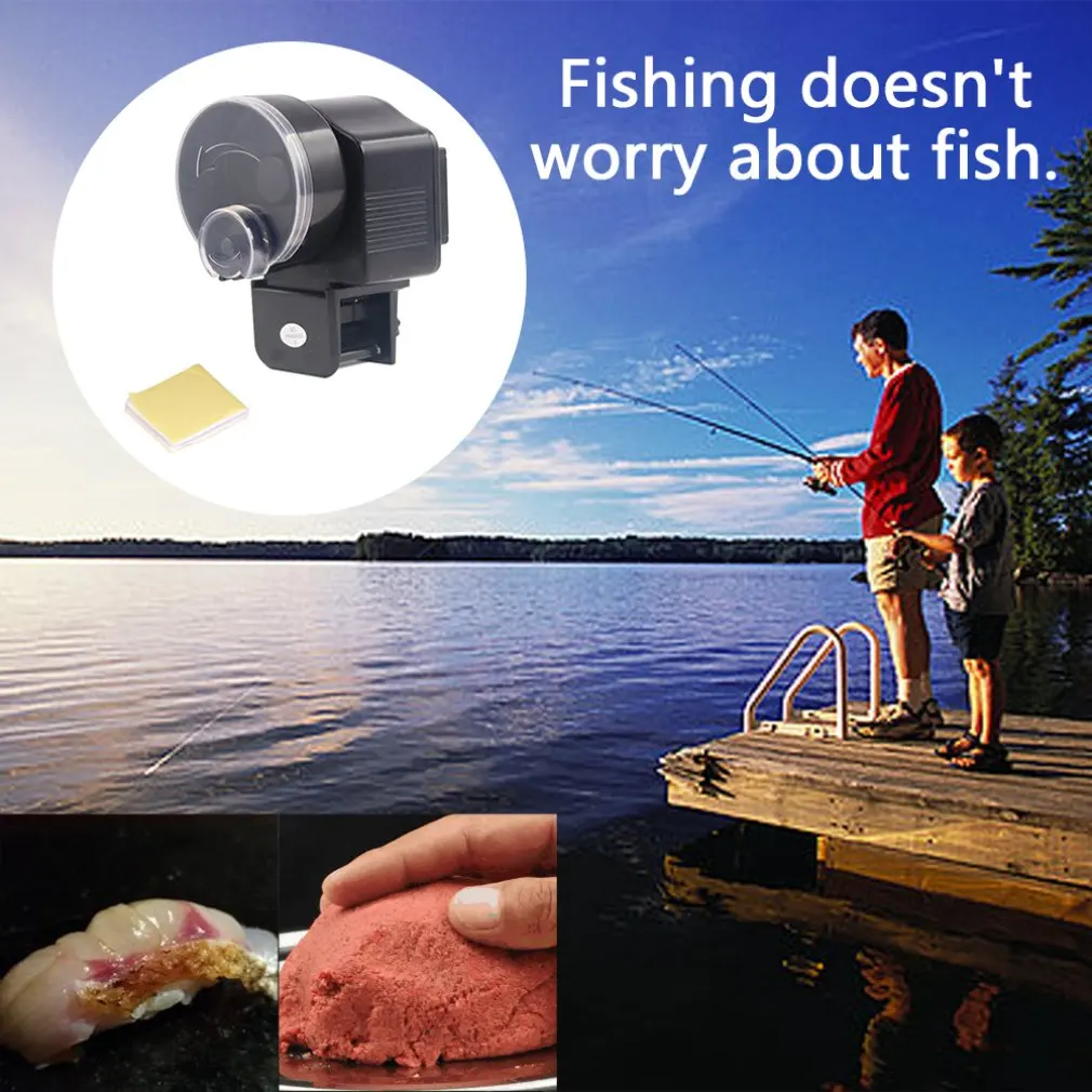 Автоматично Аквариумный резервоар Автоматичен таймер за подаване на риба Подаване на храна Електронен Таймер за подаване на храна за риби, за да проверите за риба Лекота на работа Изображение 1