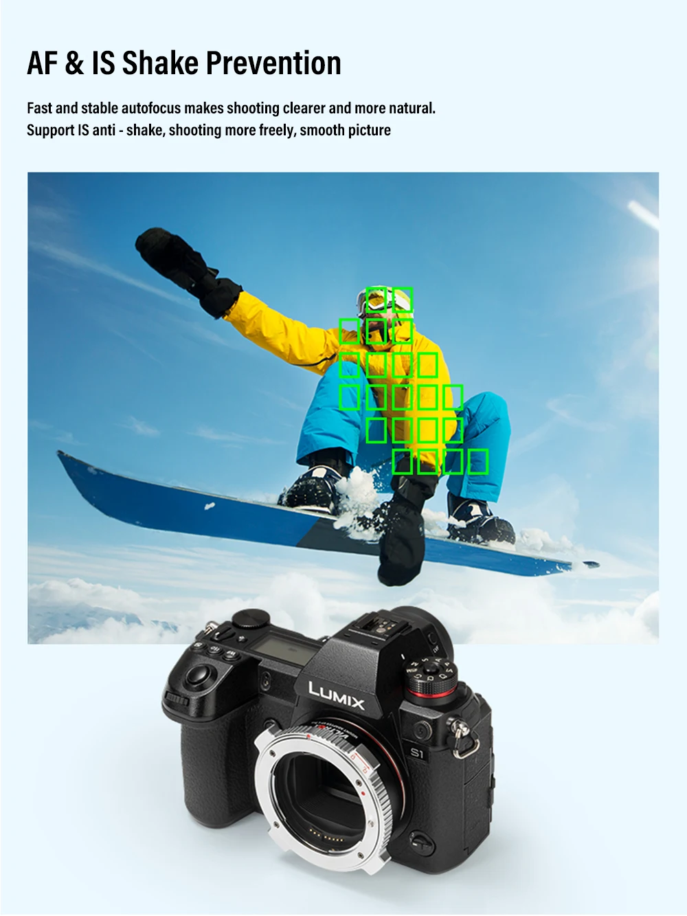 Адаптер за Закрепване на обектива VILTROX EF-L Pro с автоматично фокусиране за обектив Canon EF EF-S за Камера Leica SL2 с затваряне на L Panasonic S1 S1R S1H S5 Изображение 3