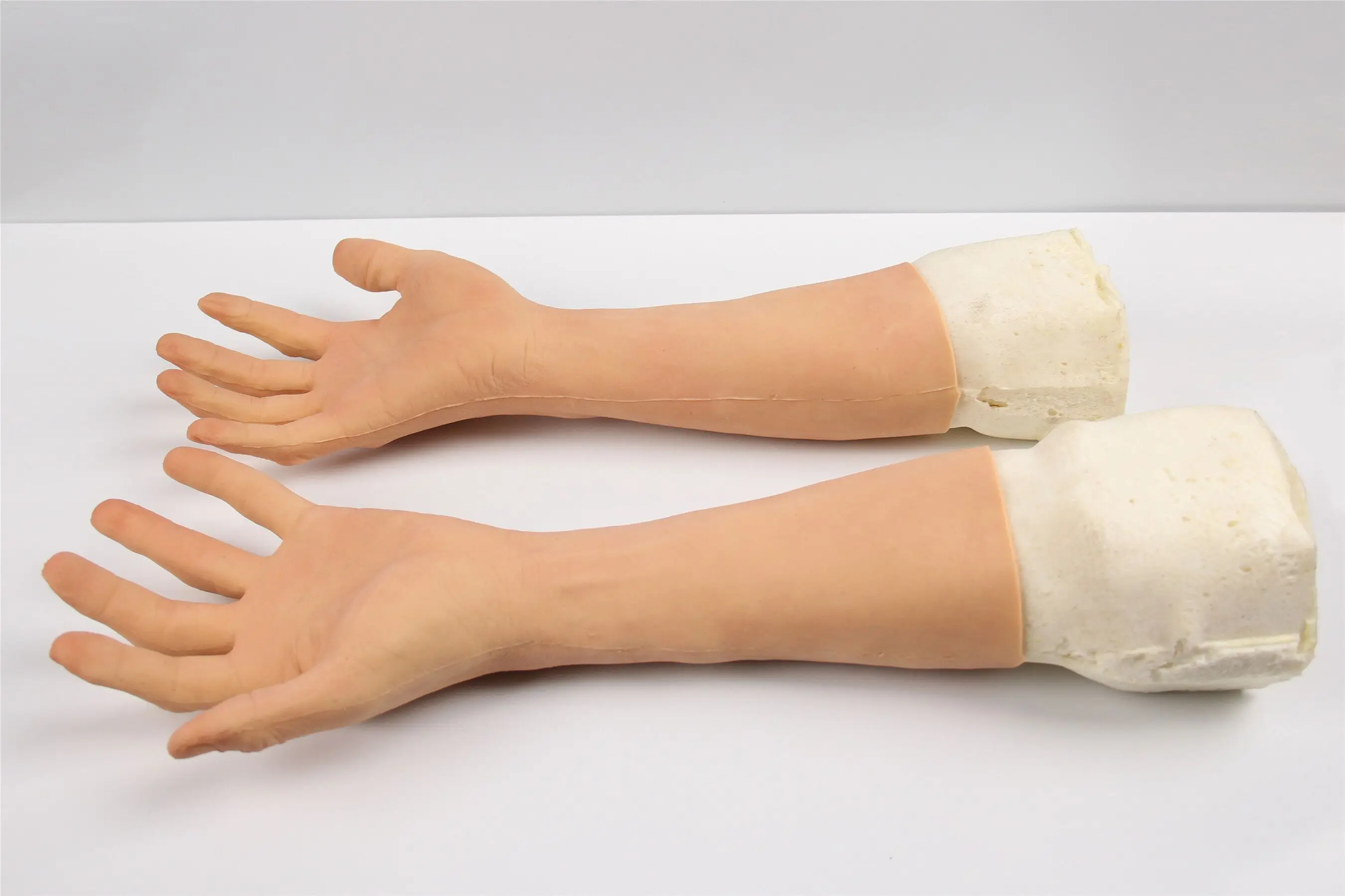 Актуализация 6G 40 см, Специално за старец с имитация на кожа U Силиконова реалистична ръкавица за ръце за травестит-травестит Изображение 4