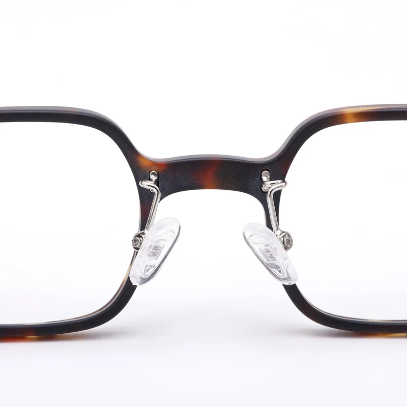 Ацетатные рамки за очила, квадратни реколта оптични очила, очила за далекогледство, предписани очила на японския дизайнер в ретро стил Изображение 3