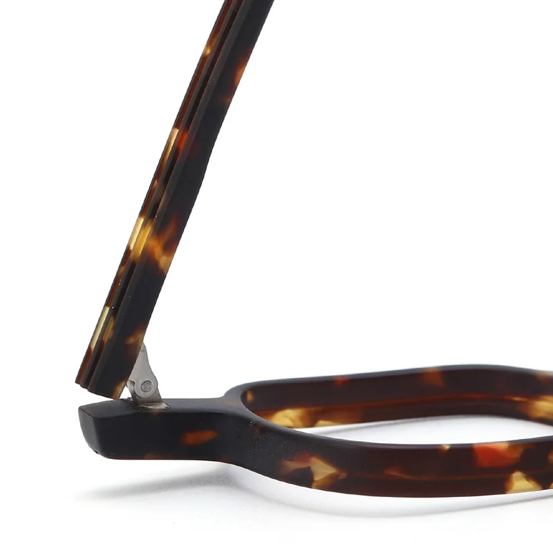 Ацетатные рамки за очила, квадратни реколта оптични очила, очила за далекогледство, предписани очила на японския дизайнер в ретро стил Изображение 4