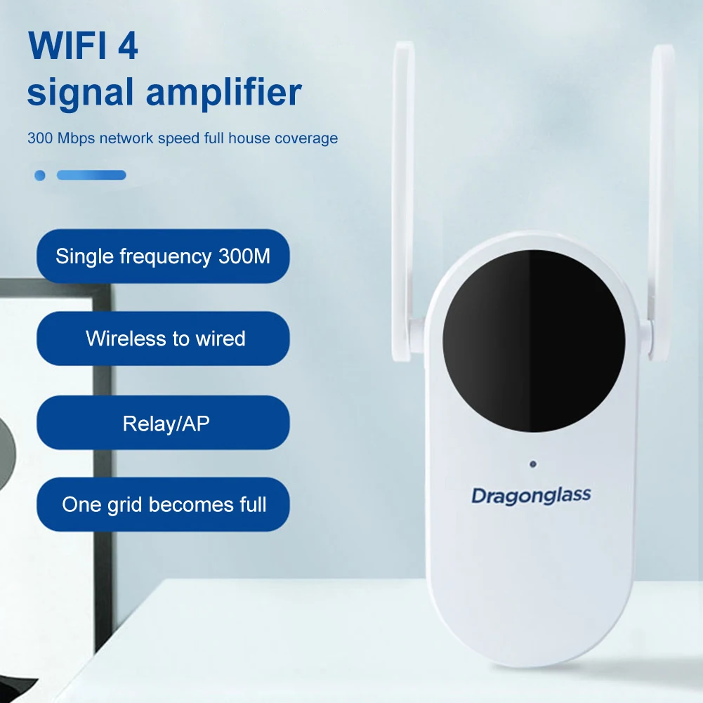 Безжичен ретранслатор Wi-Fi 300 Mbit/s, удължителен кабел Wi-Fi, Усилвател Wi-Fi 802.11 N, дълъг безжичен Сингал, Сервоусилвател на 2,4 G Wi/Fi Repitor Изображение 0