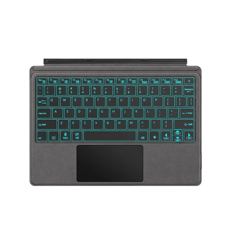 Безжична планшетная клавиатура за Microsoft Surface Go 3 2 1 Go3 Teclado с подсветка, тракпад, умен клавиатура за лаптоп, испански, френски Изображение 1
