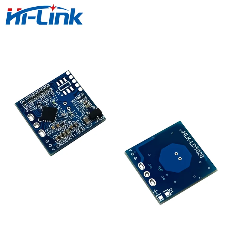 Безплатна Доставка Hi-Link 10 Ghz Микровълнова Печка 3,3 HLK-LD1020 Модул Радарного датчик на Ниска мощност Интелигентен сензор Микродвижения 1T1R Изображение 2