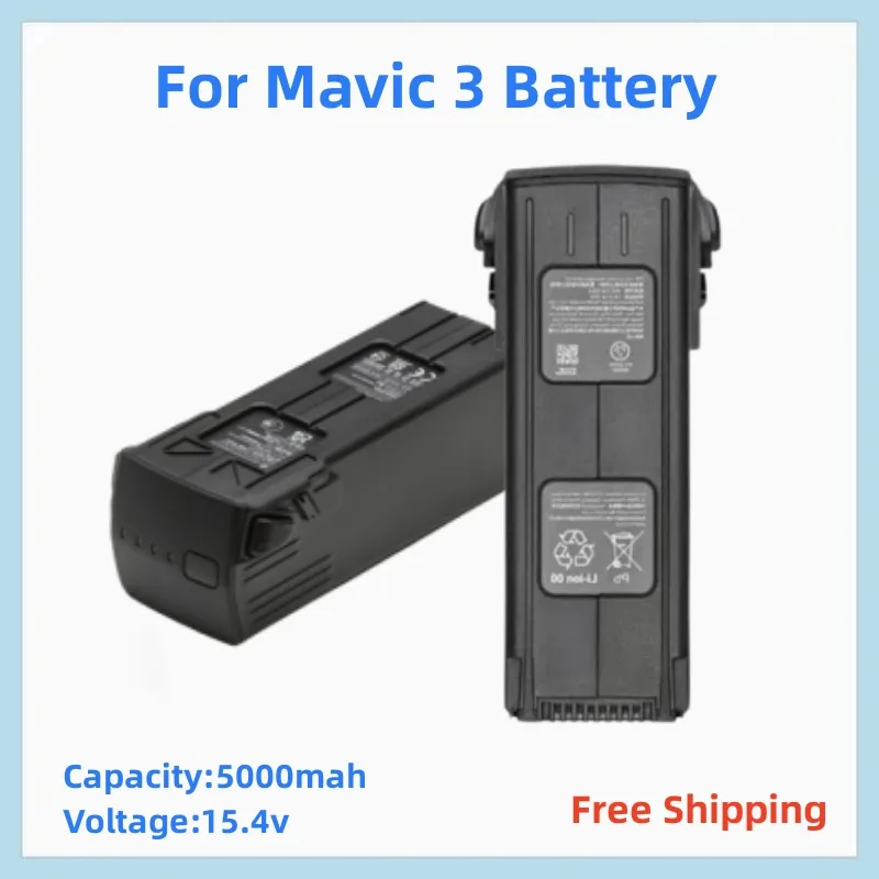 Безплатна Доставка за Mavic 3 Капацитет на батерията от 5000 ма Интелектуална лятна батерия за дрона с камера Mavic 3 и дрона Mavic 3 Cine Изображение 0