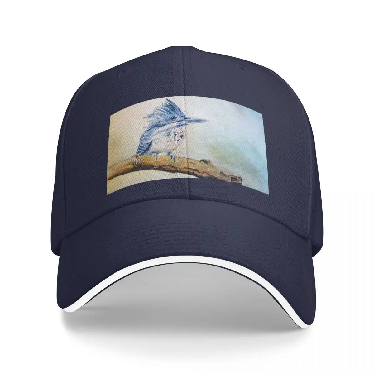 Бейзболна шапка Kingfisher, градинска облекло, шапка за голф, Козирка, Дамска шапка, Мъжки Изображение 0