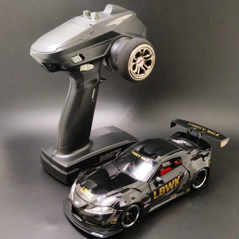 Бесщеточный 2,4 G AWD Мини-Drift Rc Кола 1:24 Играчка Кола С Дистанционно Управление, Модел Метална Рамка, RC Професионална Състезателна Кола, Играчки Изображение 1